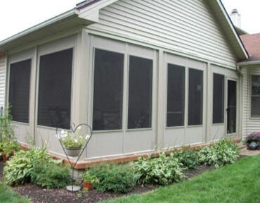 Fairview designs and builds custom patio enclosures.