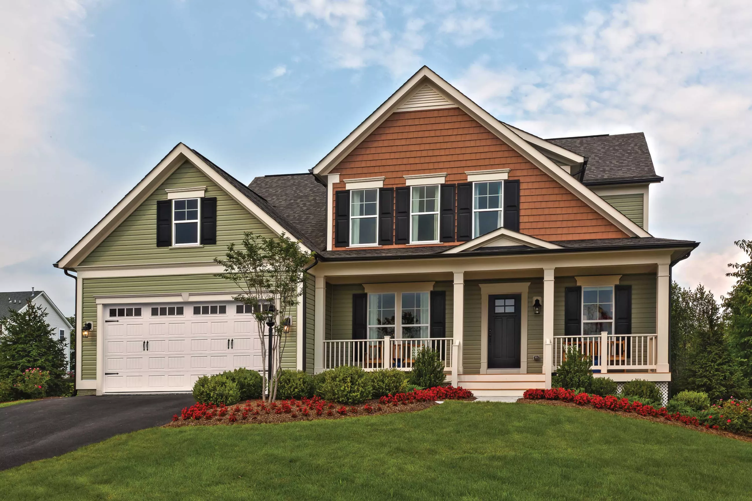 Shutters beautify a Cleveland, Ohio home