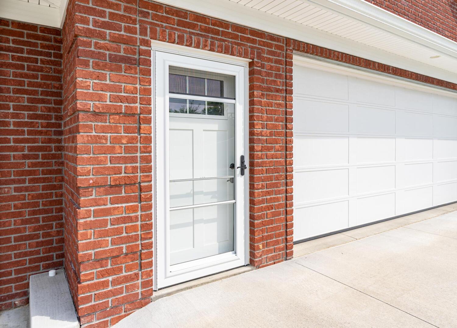 ProVia Spectrum Series Storm Door in Snow Mist White