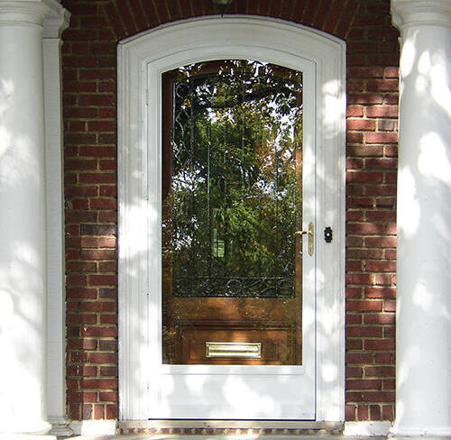 Arch Angle Storm Door