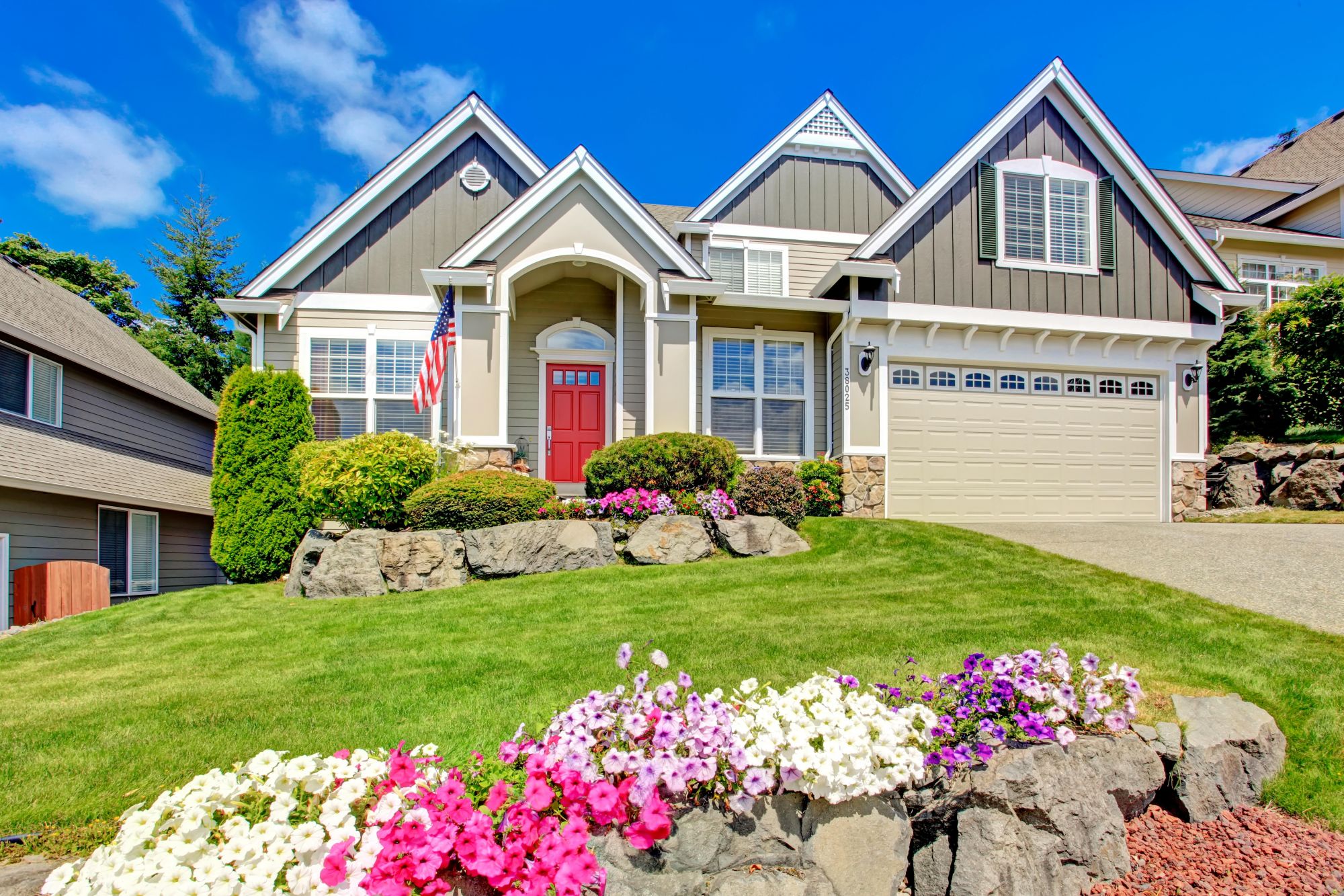 House with curb appeal