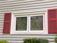 Casement replacement windows installed by Fairview Home Improvement in Cleveland, Ohio area