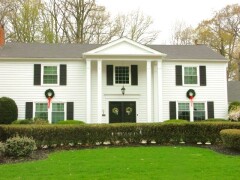 Multiple single hung replacement windows installed by Fairview Home Improvement in Cleveland, Ohio area