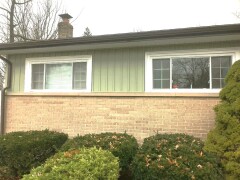 Board & Batten siding installed by Fairview Home Improvement in Berea, Ohio